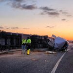 西班牙东南部发生车祸 致1死8伤 accidente
