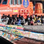 2023年抵达西班牙加那利群岛移民人数创纪录 inmigrantes2