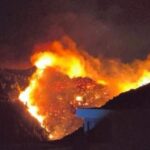 西班牙阿利坎特省突发山火 180名居民被疏散 fuegoalicante