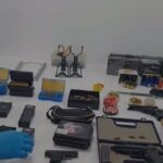 Succesos.- Guardia Civil halla un arsenal de armas en la casa de un hombre de 63 años en Alcalá de Henares