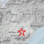 马拉加发生3.4级地震,震中位于阿尔达莱斯(Ardales) terremoto